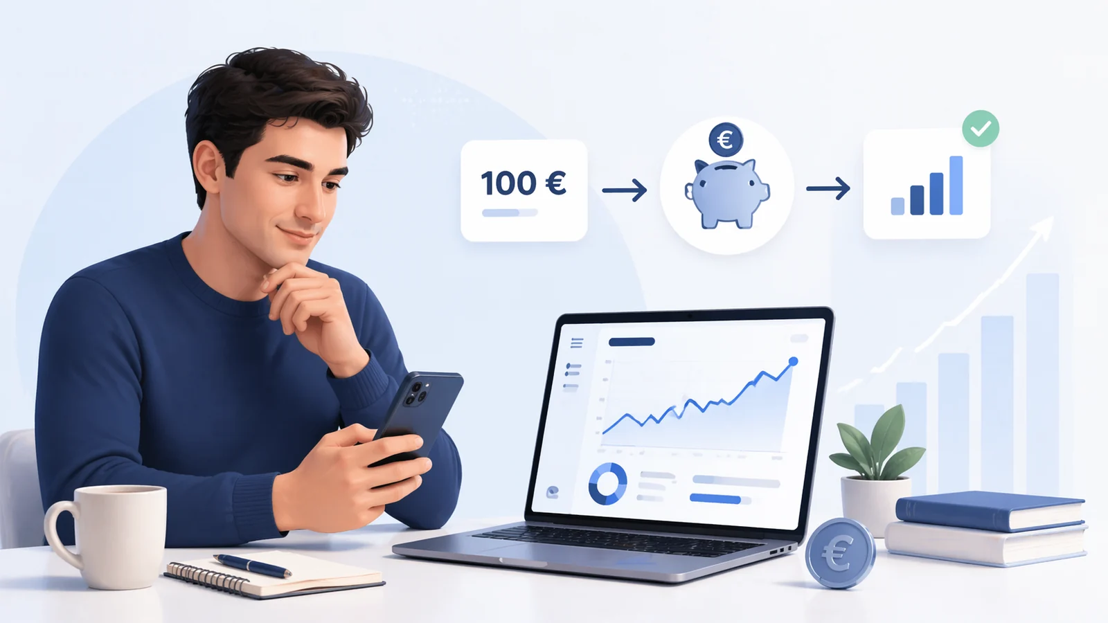 Imagen destacada de la guía Mejor broker con plan de inversión automática